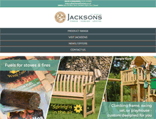 Tablet Screenshot of jacksonsofhexham.co.uk